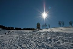 Spuren im Schnee