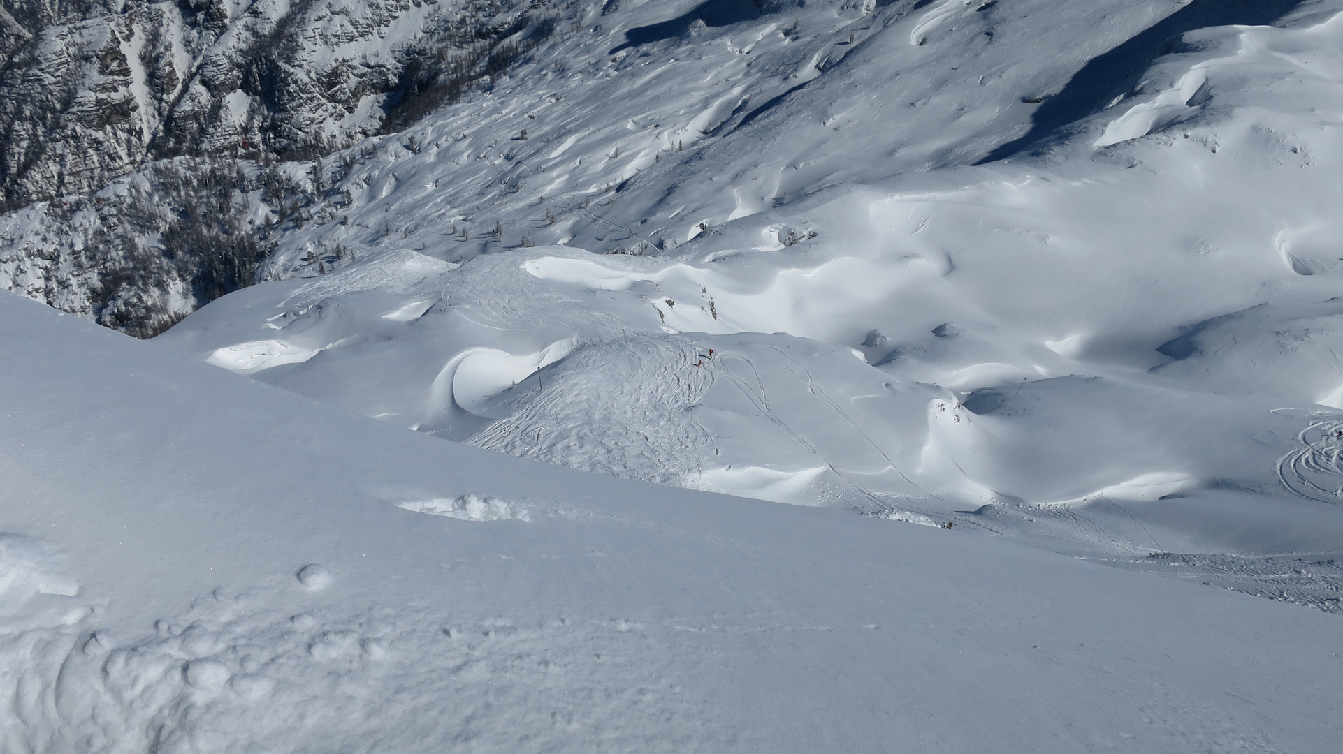 Spuren im Schnee