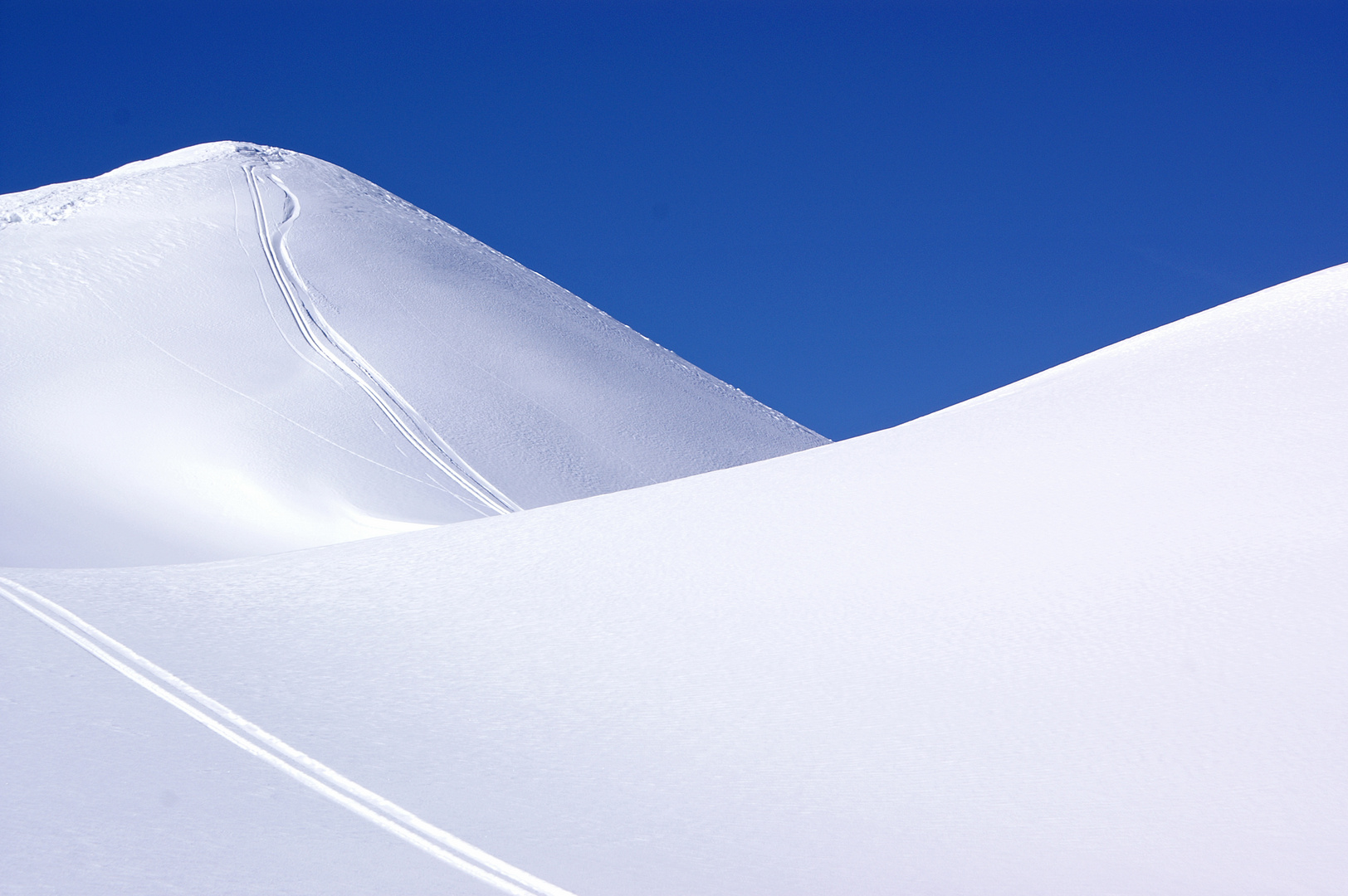 Spuren im Schnee