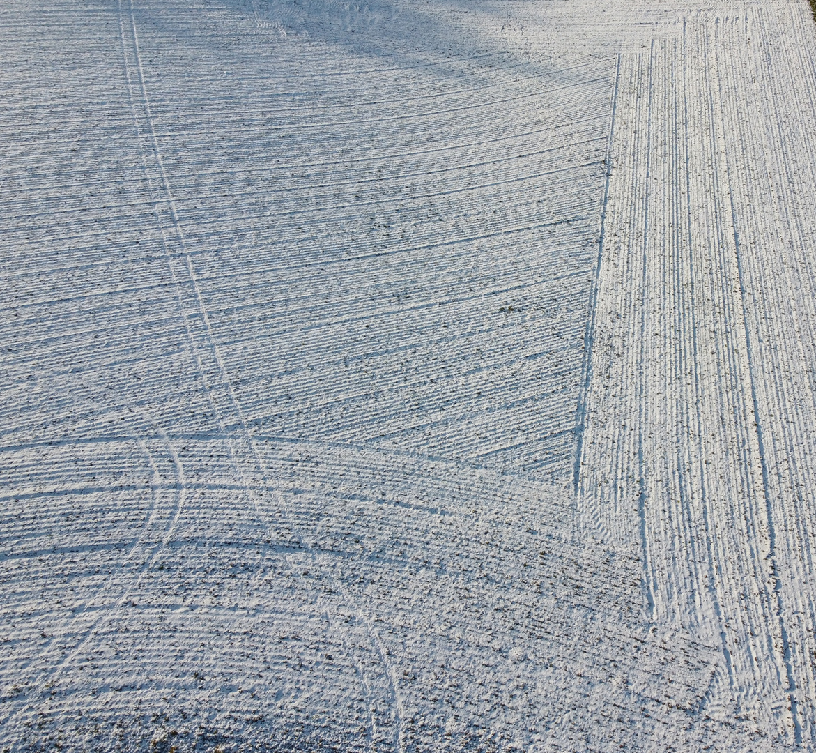 Spuren im Schnee