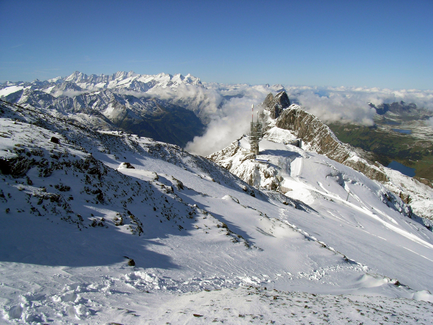 Spuren im Schnee