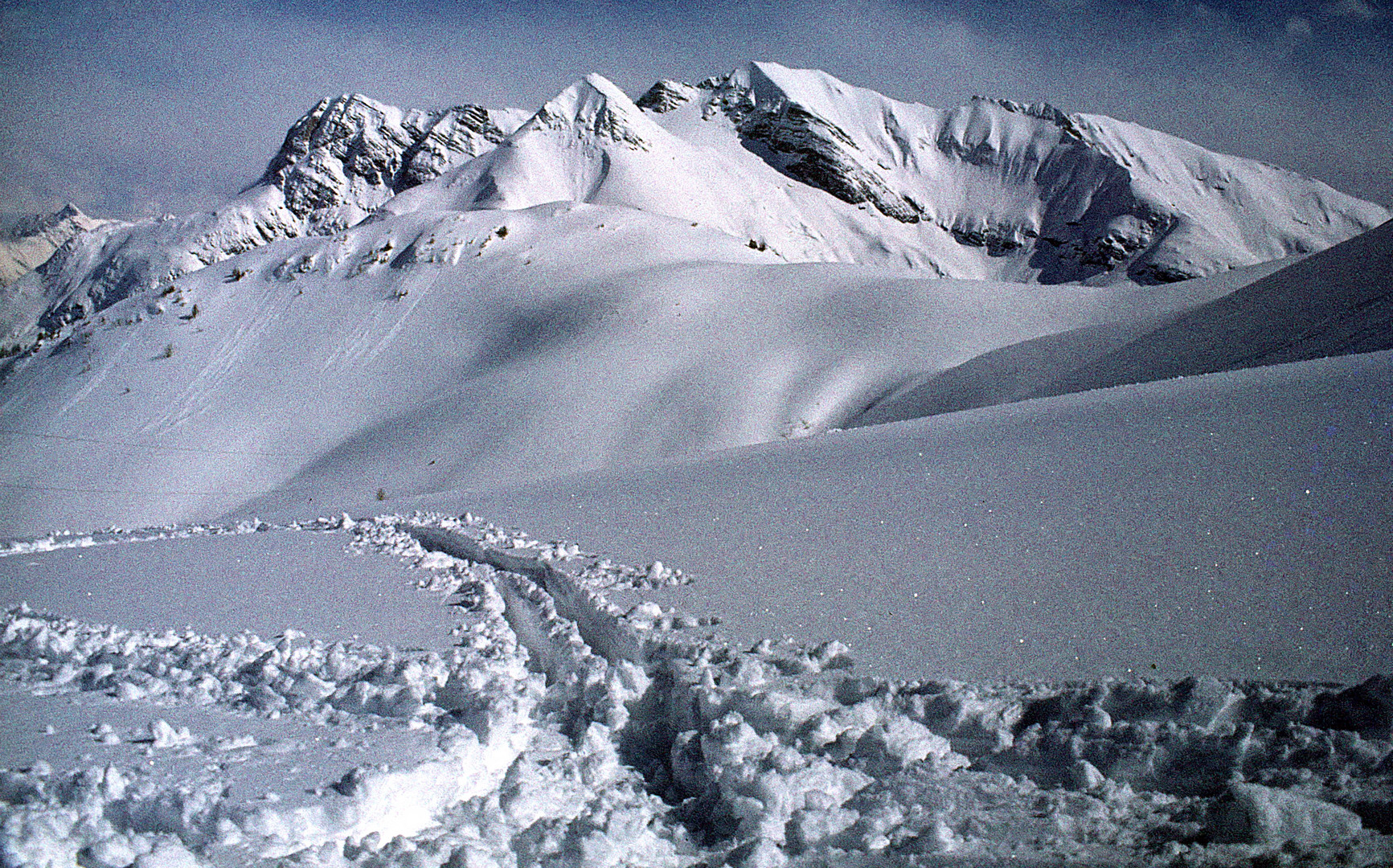 Spuren im Schnee