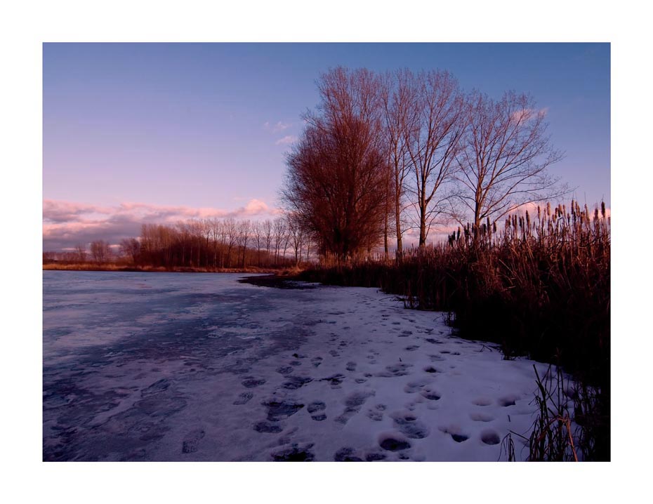 Spuren im Schnee