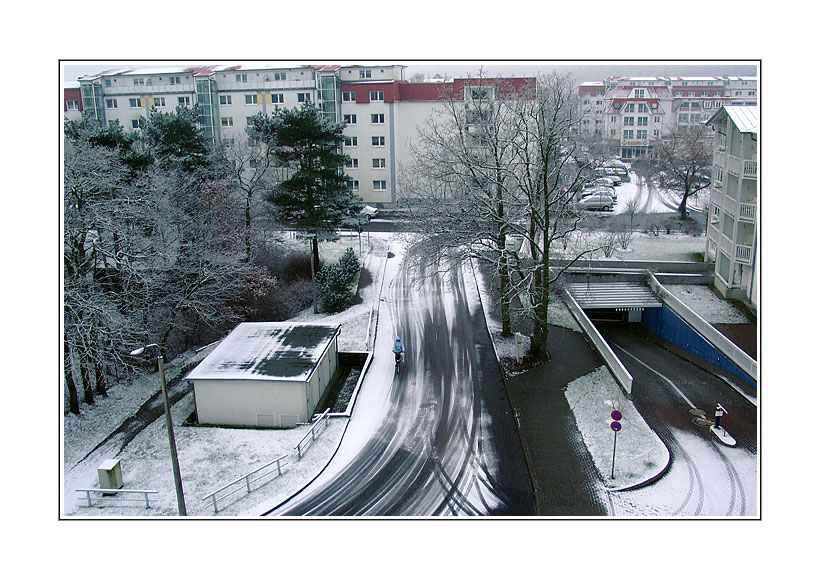 Spuren im Schnee