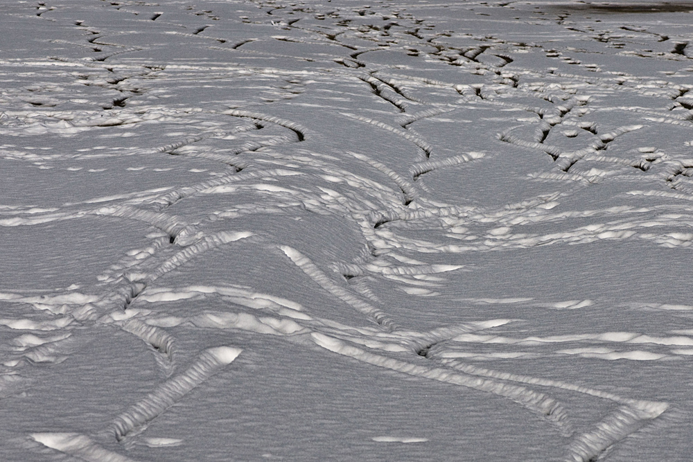 Spuren im Schnee