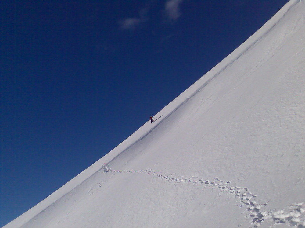 Spuren im Schnee