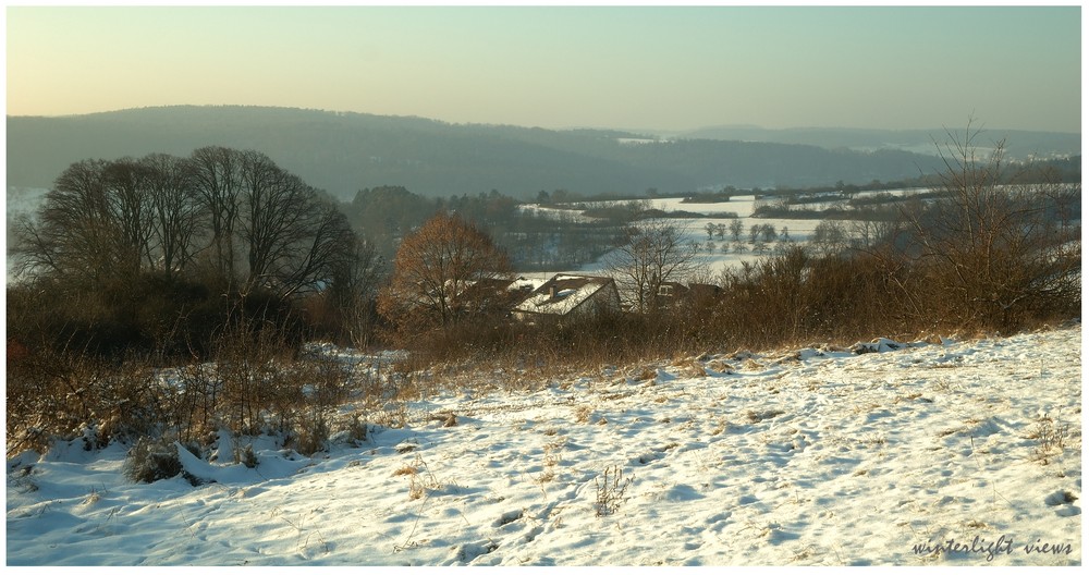 Spuren im Schnee