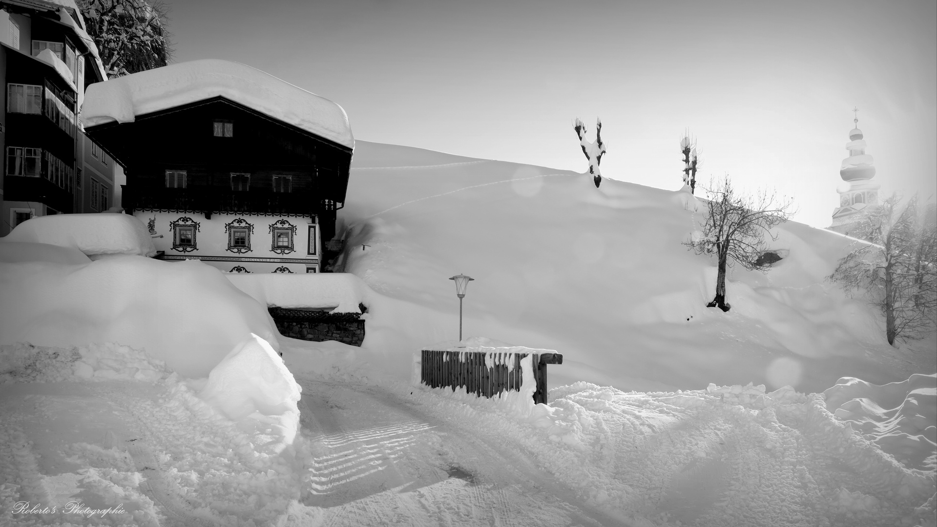 "Spuren im Schnee - Maria Luggau im Lesachtal" 