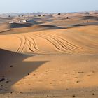 Spuren im Wüstensand