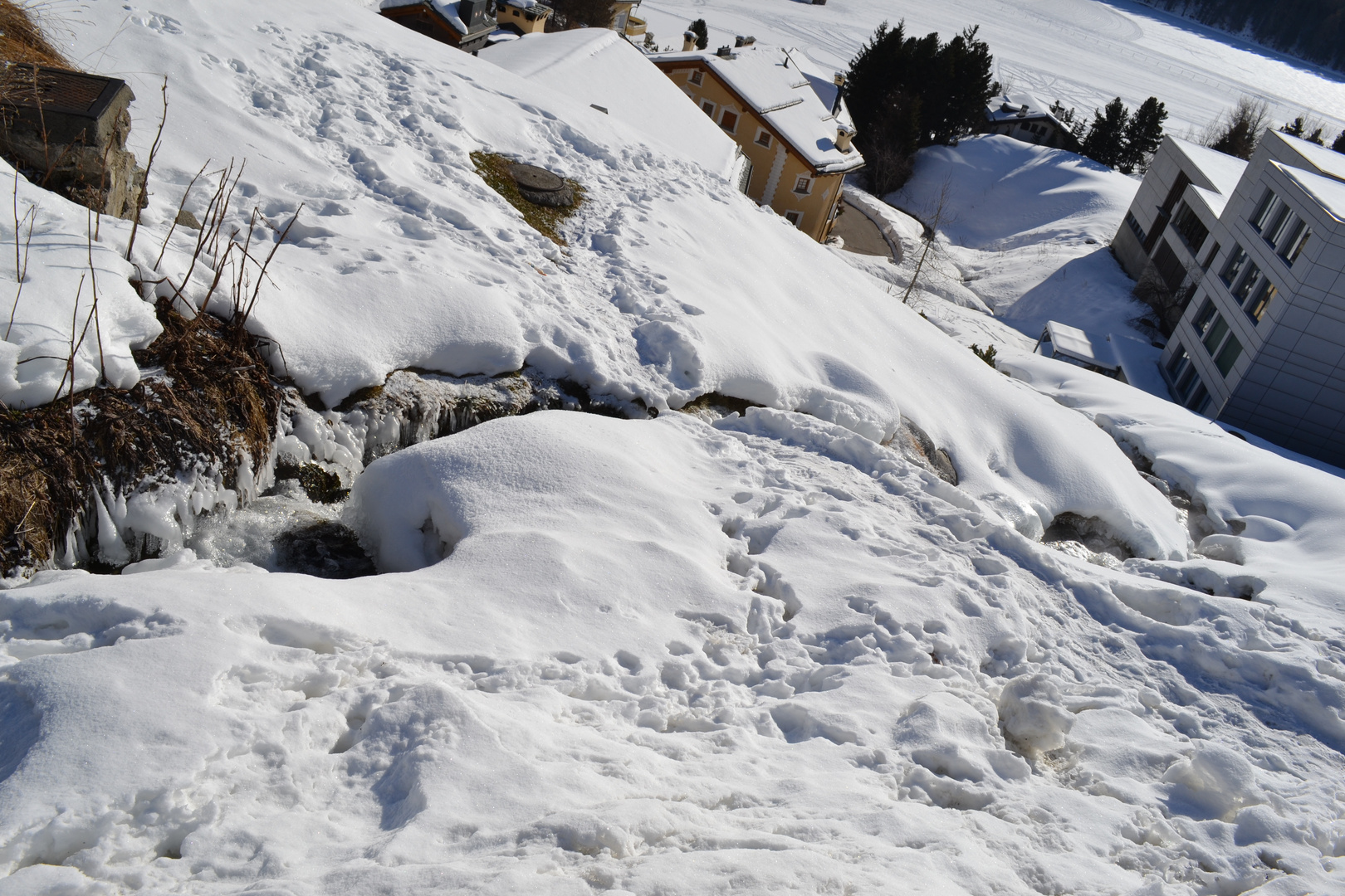 Spuren in St. Moritz