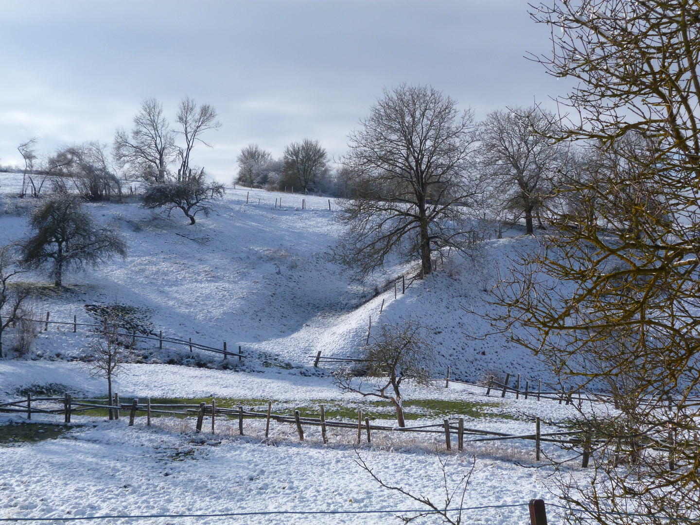 Spuren von Winter ...