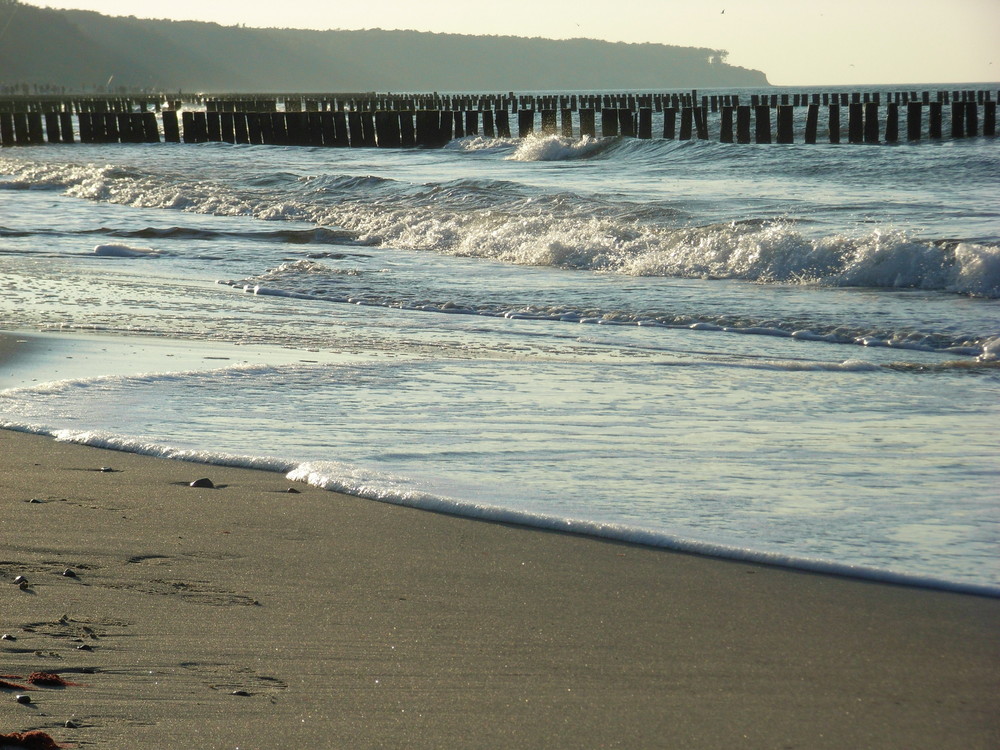 Spurensuche am Strand, ....