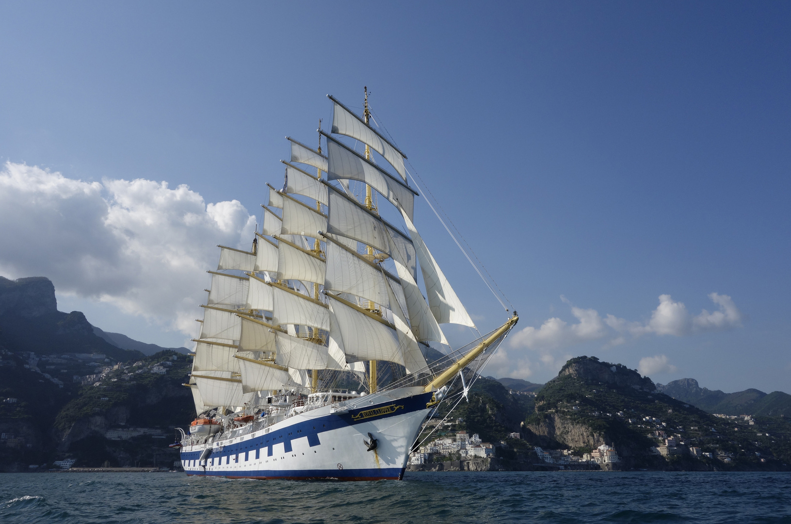 SPV "Royal Clipper" vor Amalfi