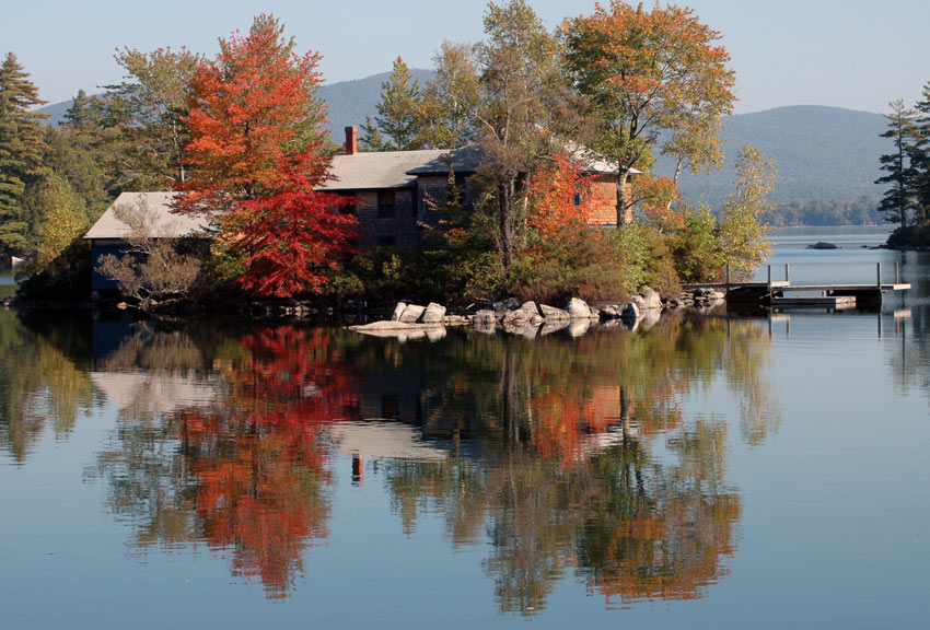 Squam Lake in New Hampshire