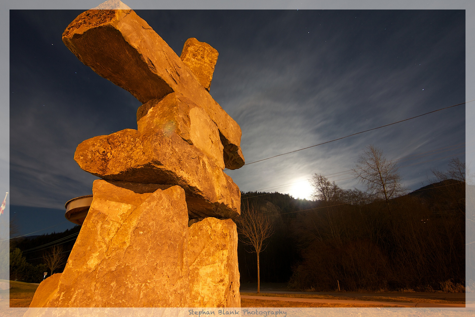 Squamish at night