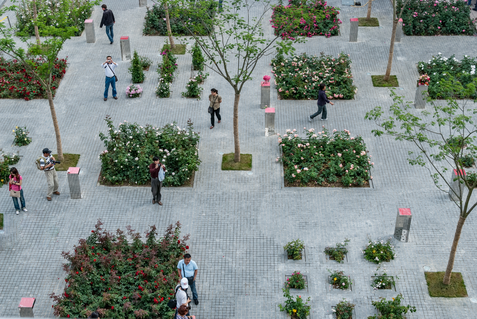 Square in front of Hamburg House