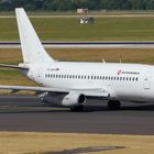 "Squawkie" Aviogenex B737-200 yesterday @DUS/EDDL...