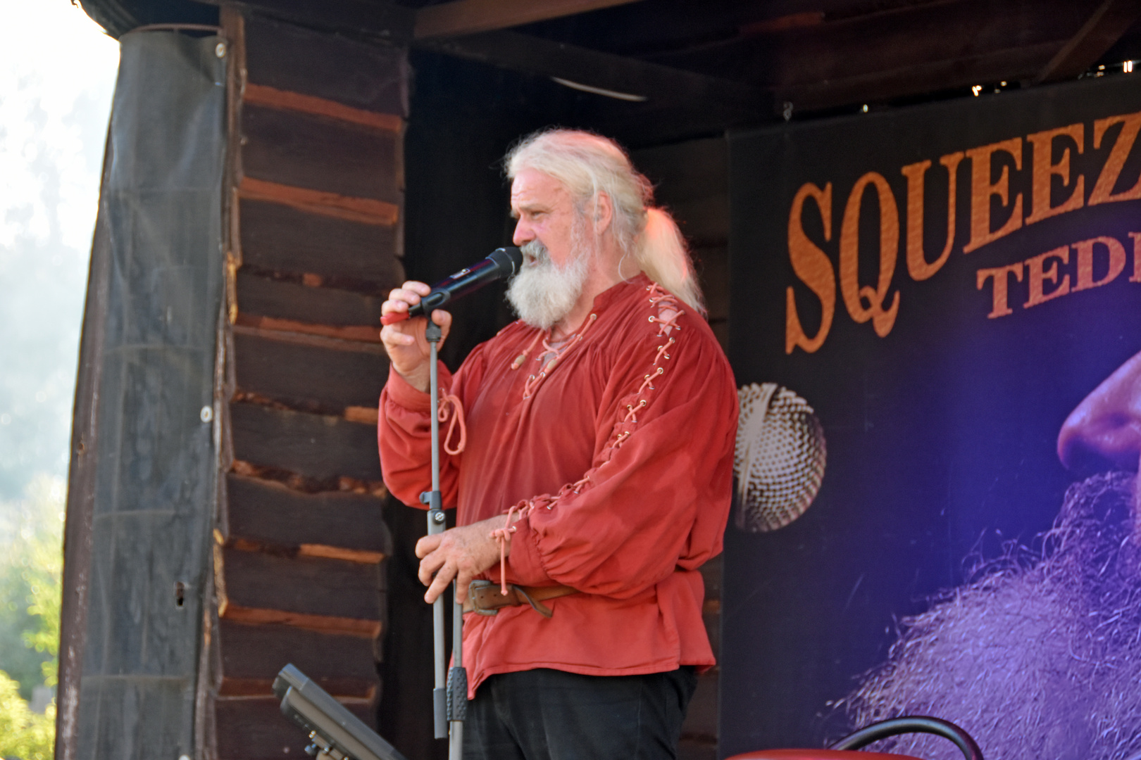 Squeezebox-Teddy beim Piraten-Open-Air in Grevesmühlen