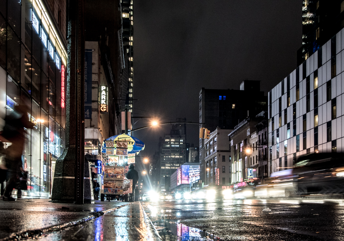 Sraßen der Nacht - in NYC