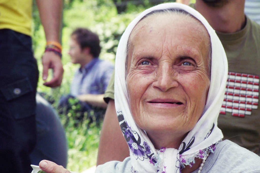 Srebrenica, donna.