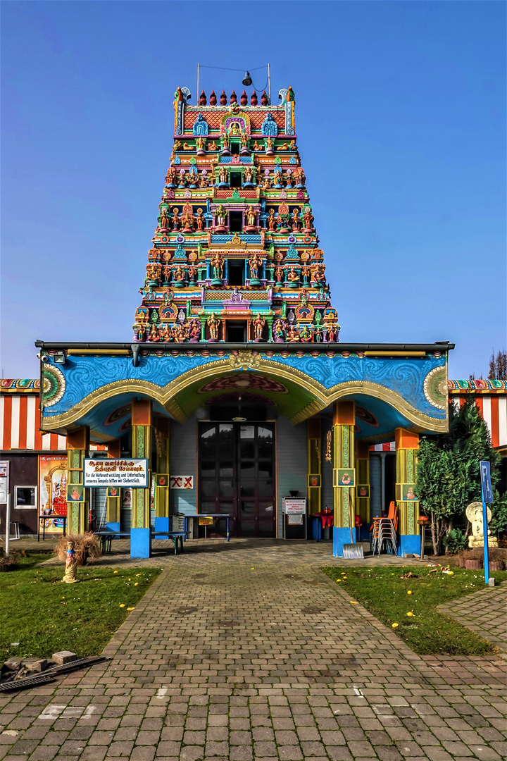 Sri Kamadchi Ampal Tempel Hamm Uentrop (01) Foto & Bild architektur