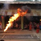 SRI LANKA - End of Traditional dance in Kandy