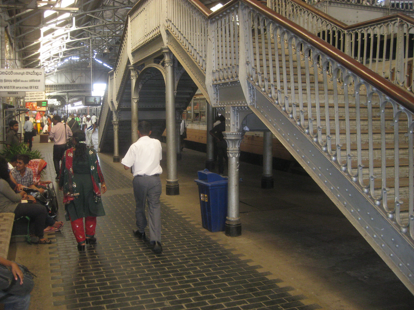 Sri Lanka, Hauptbahnhof Colombo