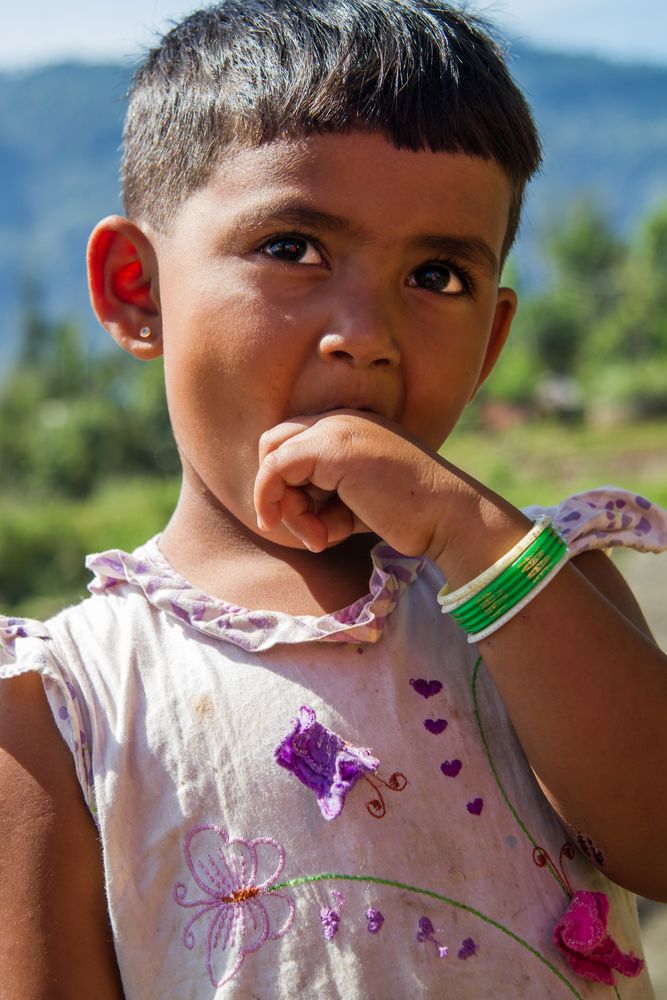 Sri Lanka, Hochland, junge Lady