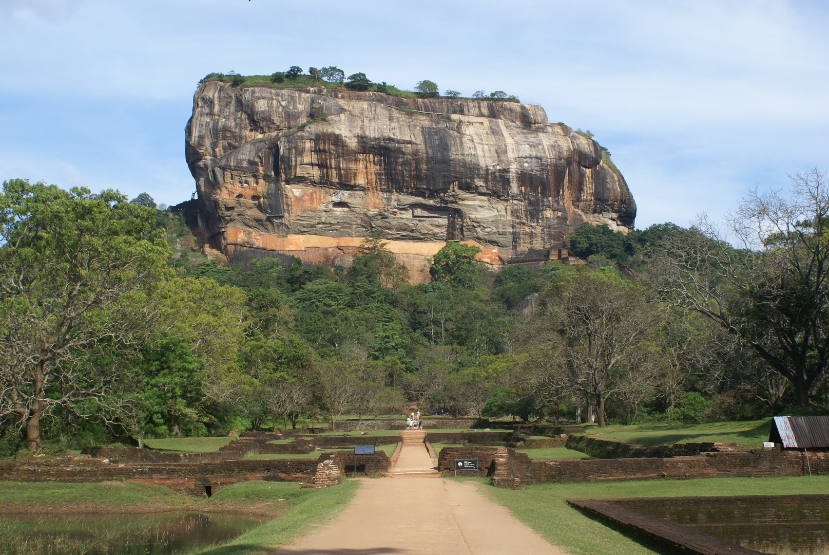 SRI LANKA - Le Rocher du Lion (vue générale)