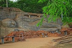 Sri Lanka  liegender Buddha