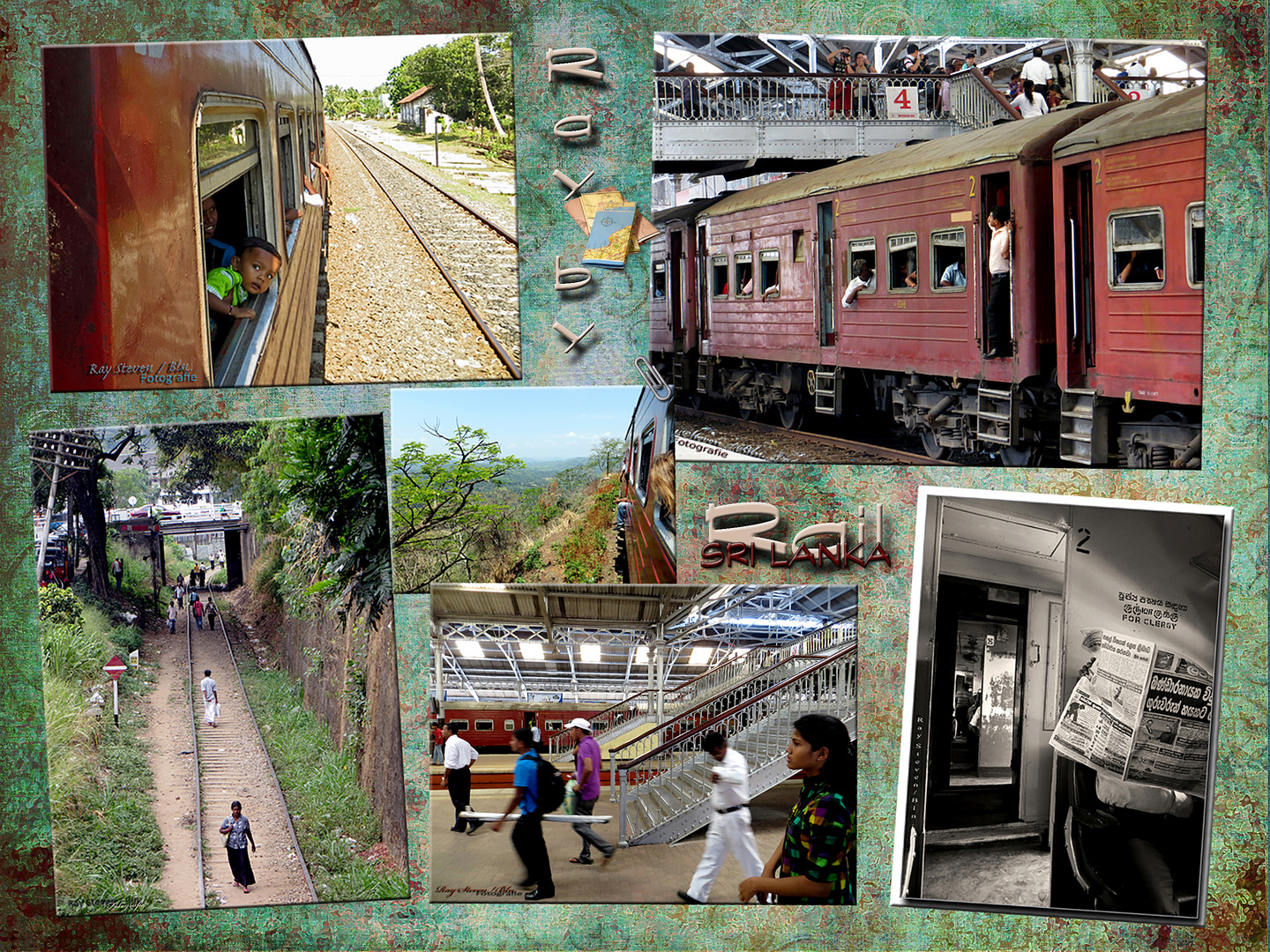 Sri Lanka mit der Eisenbahn..