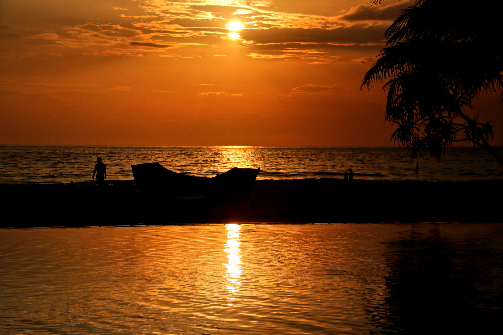 Sri Lanka Sonnenuntergang