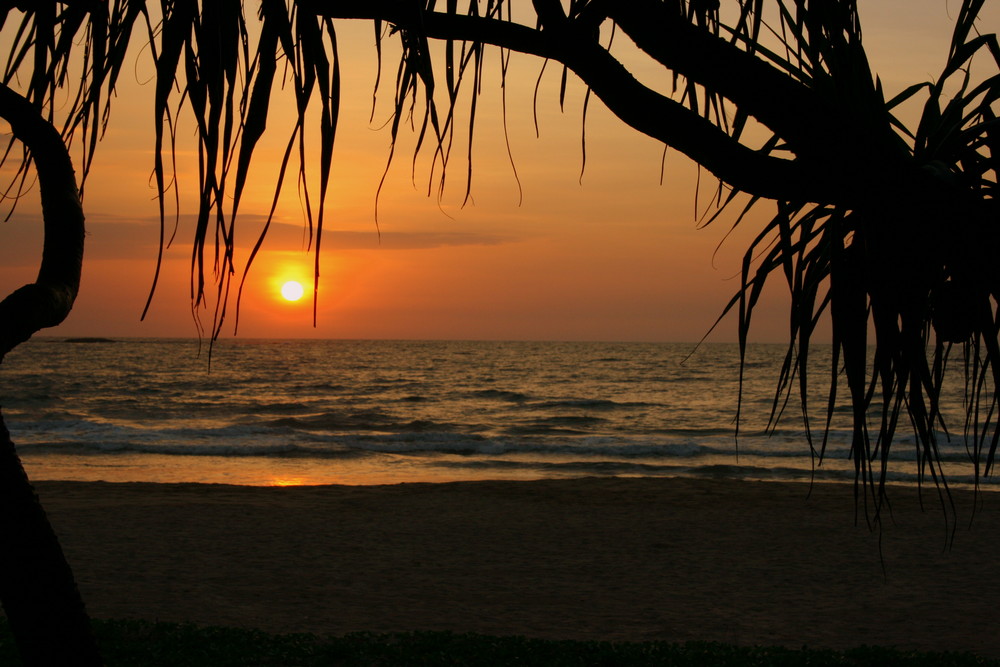 Sri Lanka Sonnenuntergang