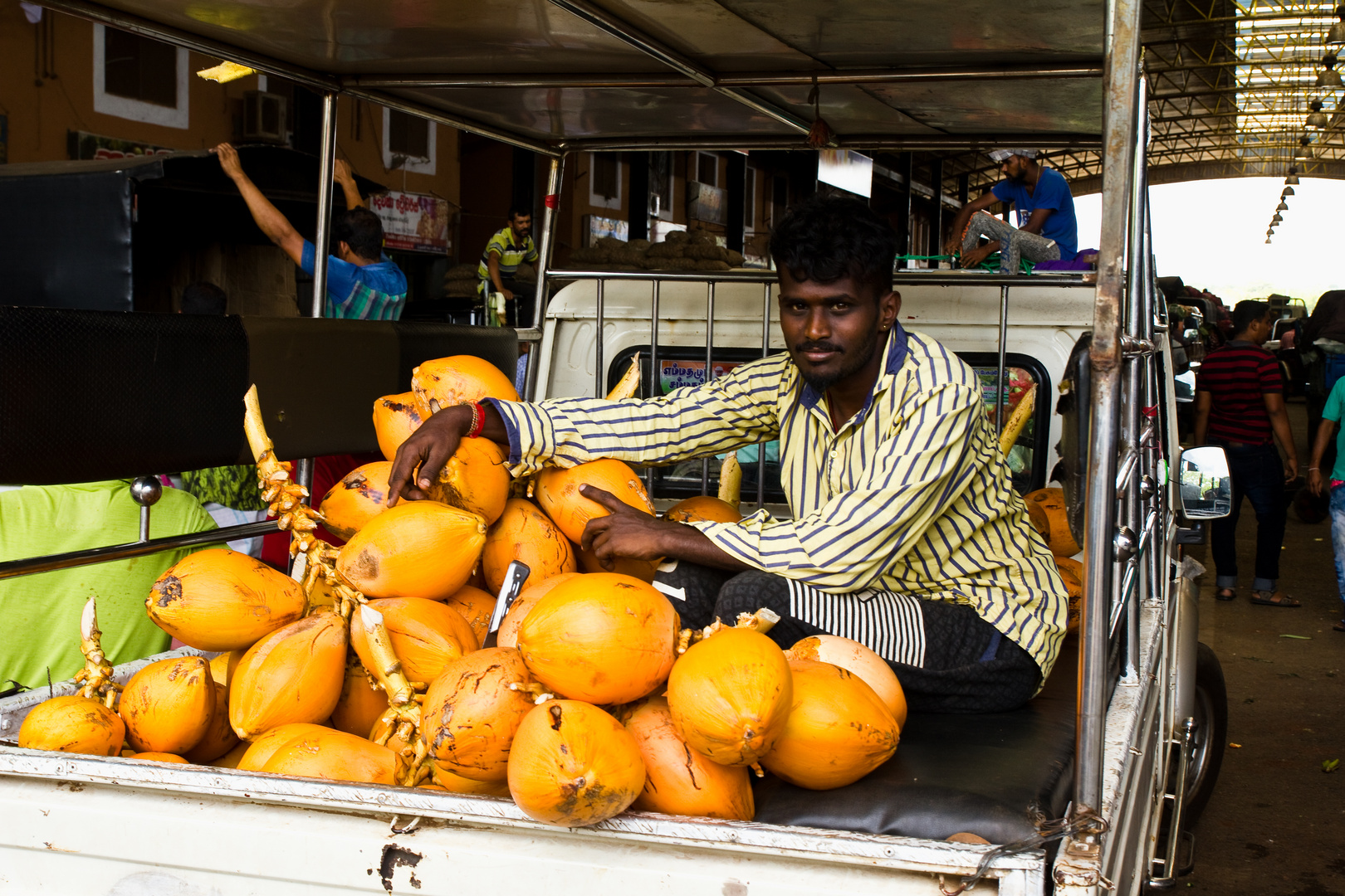 Sri Lankan Coconut Man