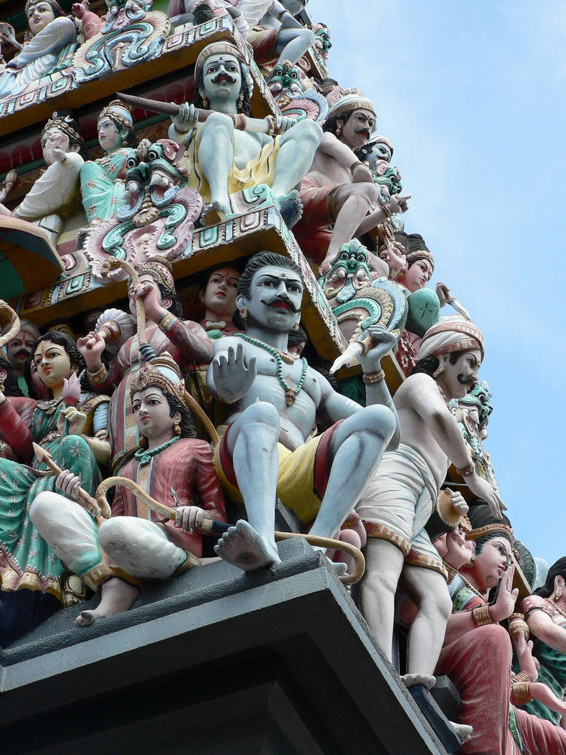 Sri Mariamman Temple in Singapore