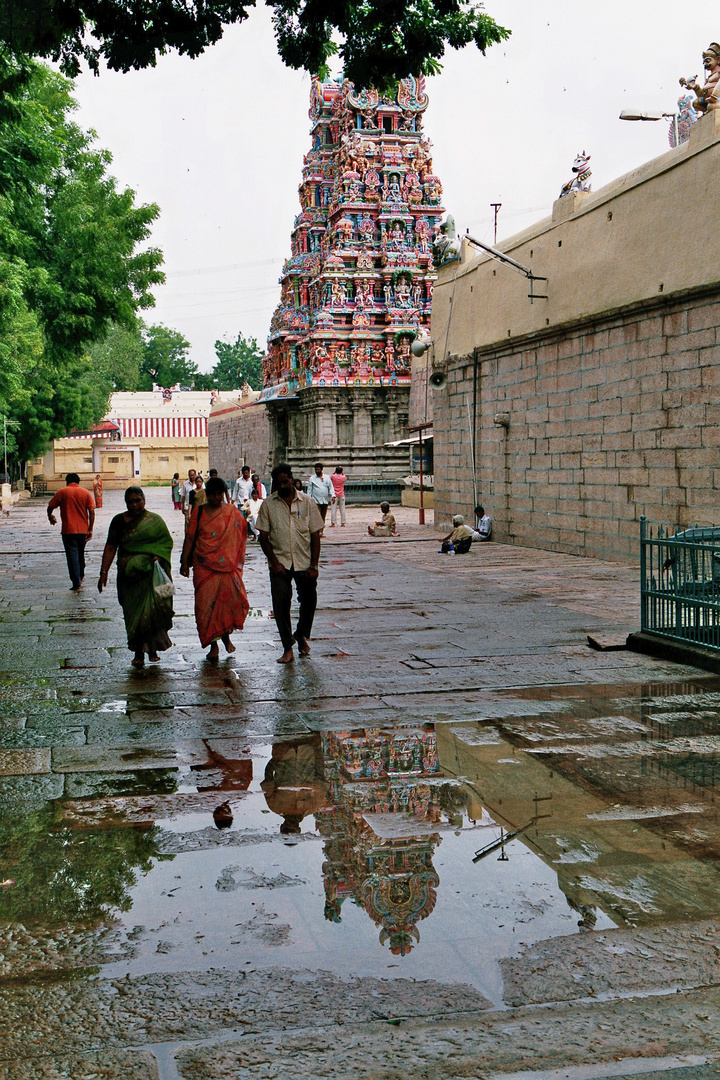 Sri Meenakshi Sundareshwarar-Tempel (Madurei, Tamil Nadu, Indien)