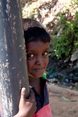 SriLanka 1 Schüler zu Hause