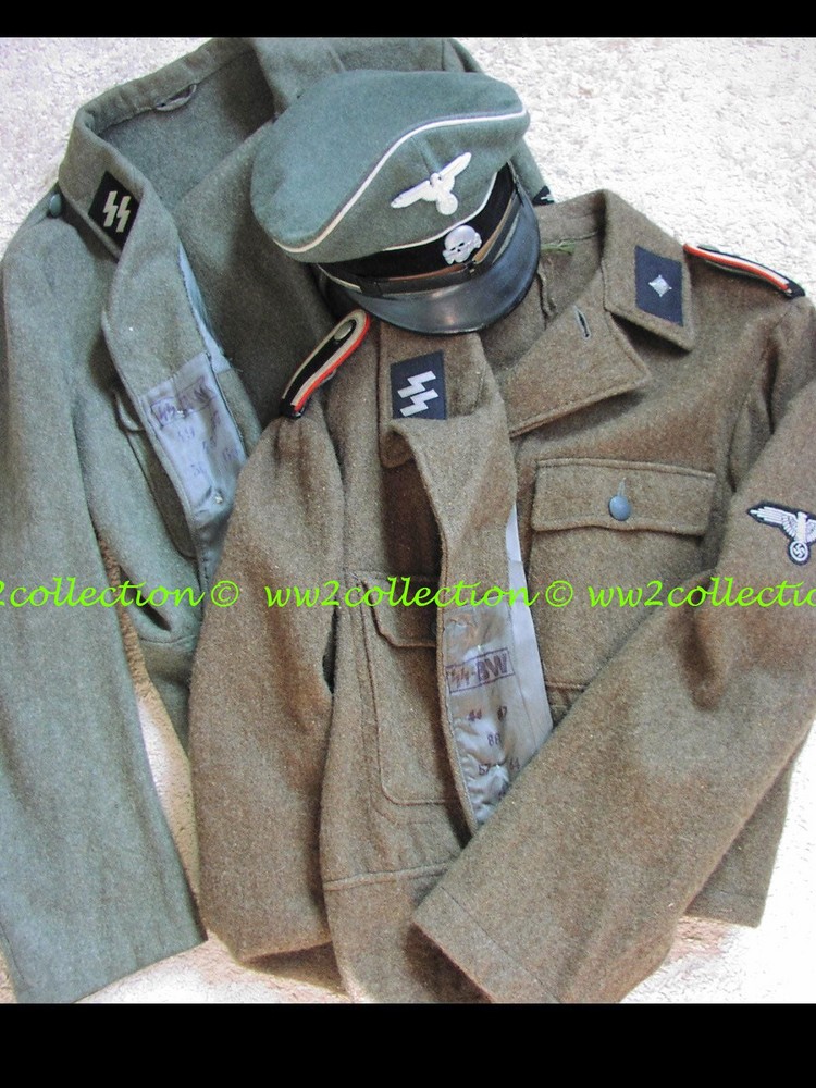 SS Uniform Tunics and Peaked Cap
