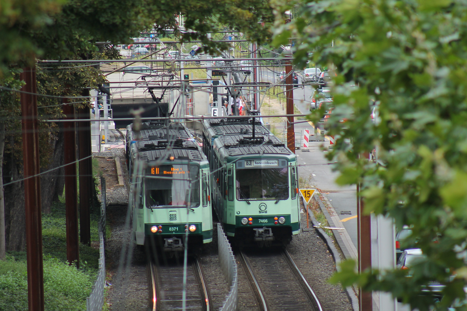 SSB 8371 und SWB 7466 Deutsche Telekom Ollenhauerstraße