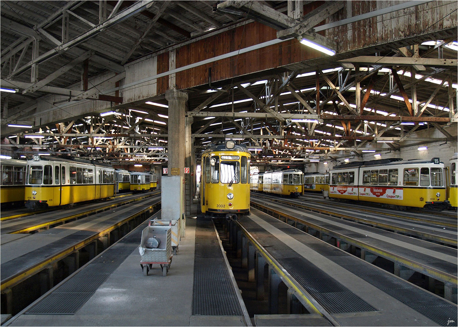 SSB Wagenhalle in Stuttgart