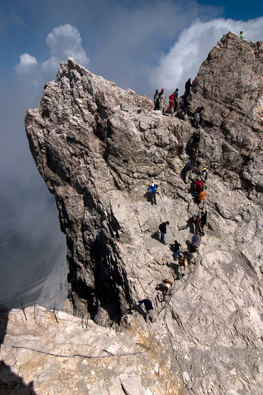 SSV auf der Zugspitze.