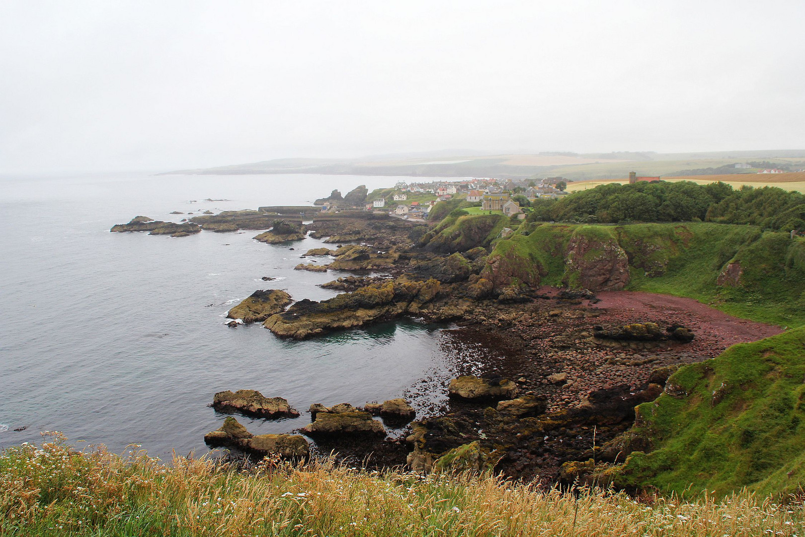 St. Abbs an der Südostküste Schottlands...