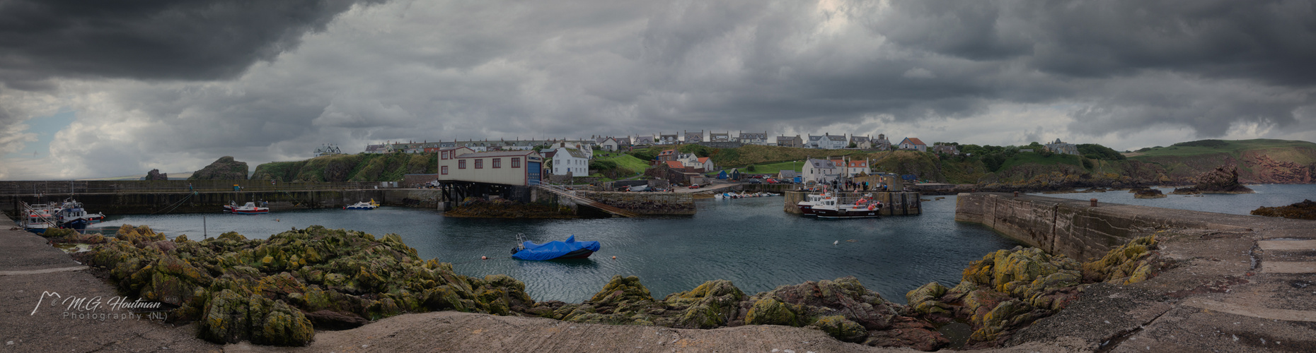 St Abbs and Harbour - Scotland (UK)