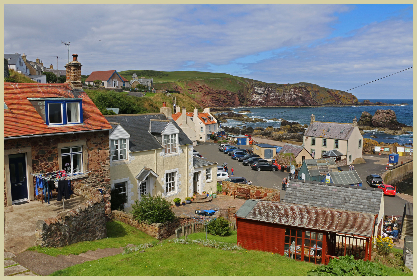 St Abbs village