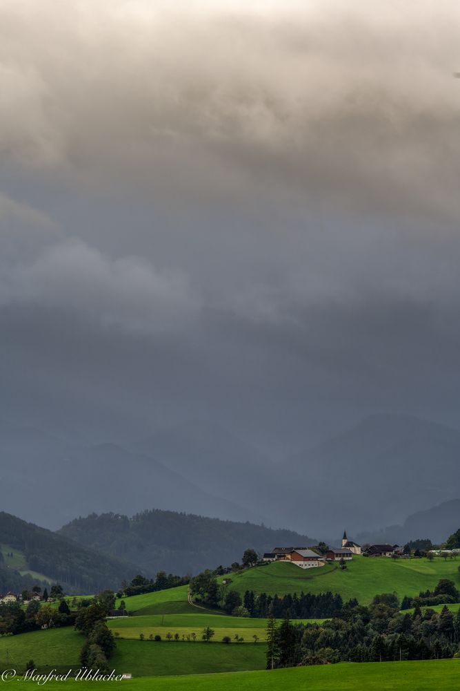 St. Aegidi vor der Schlechtwetterfront ...