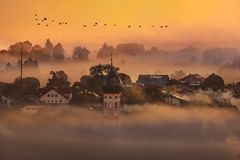   ~ St. Agatha im Morgennebel ~