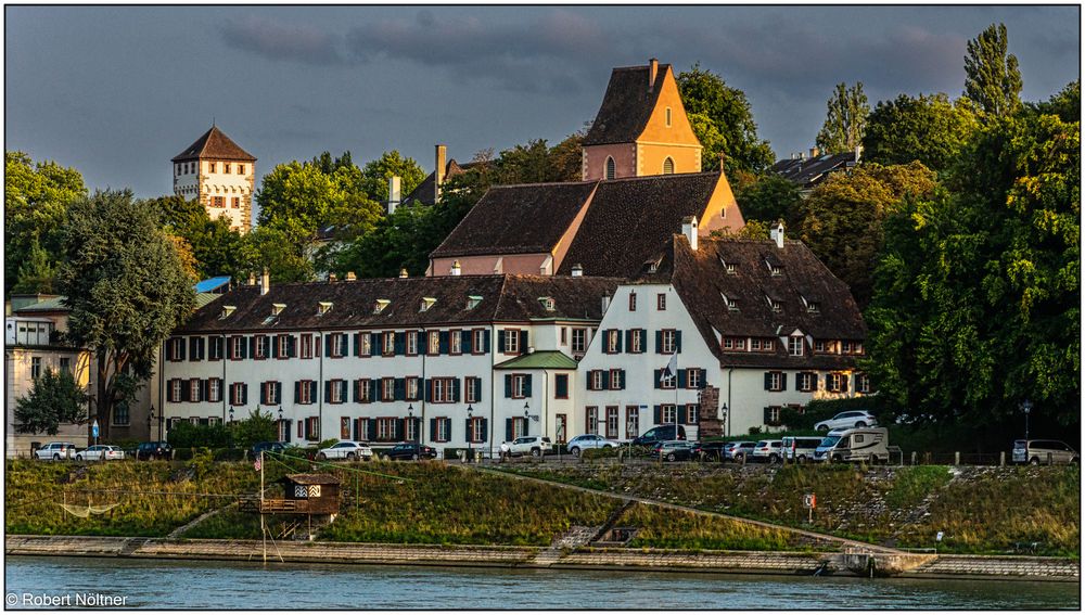 St. Alban im Abendlicht