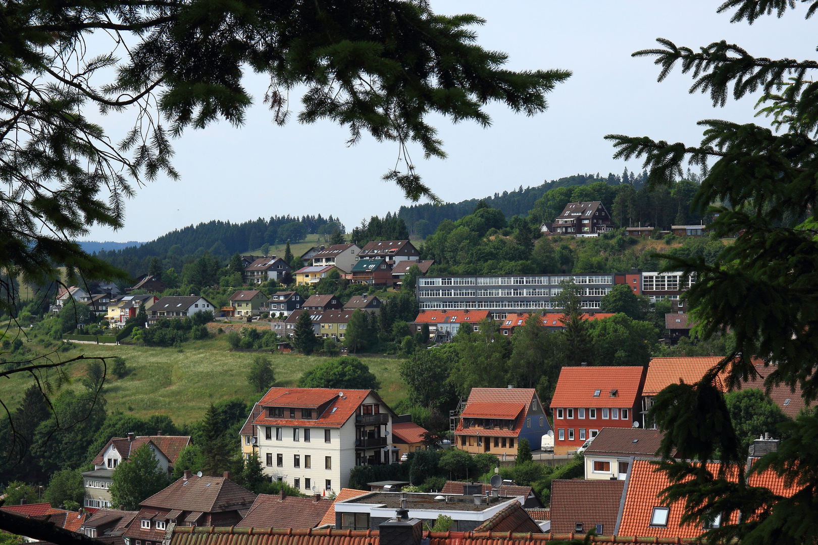 St. Andreasberg Perspektive vom Glockenturm Foto & Bild architektur