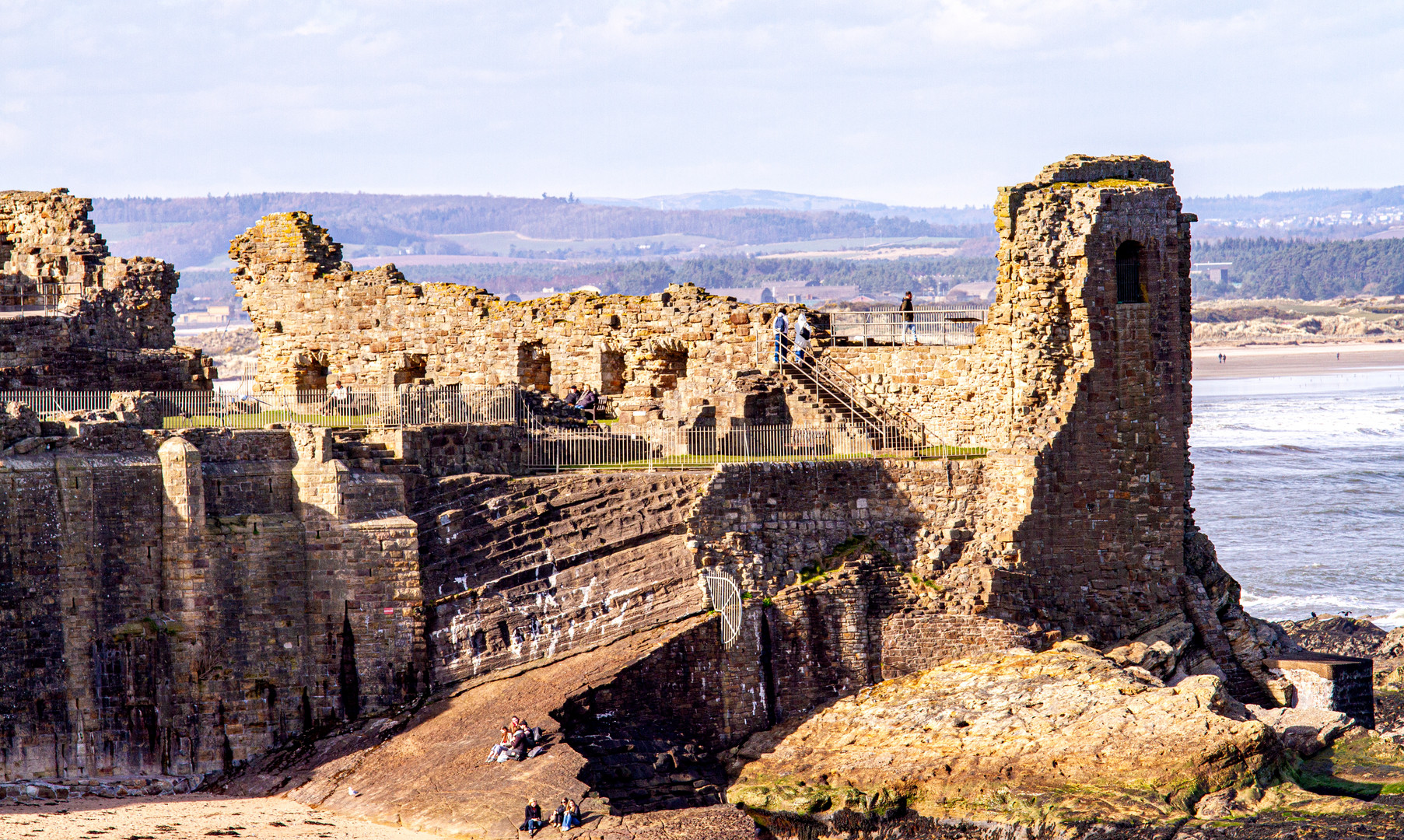 St Andrews 13th Century Castle