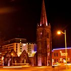 St. Andrew´s Church Plymouth by Night